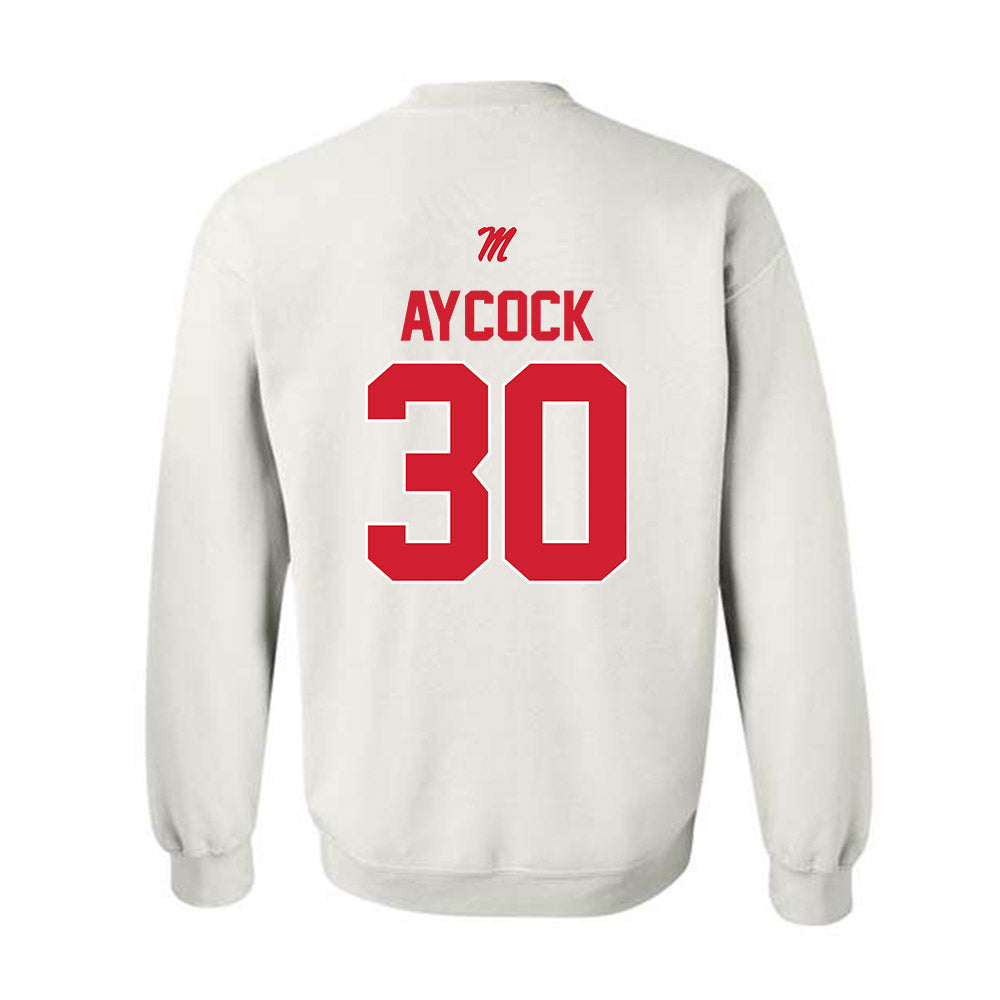 Ole Miss - NCAA Softball : Kyra Aycock - Classic Shersey Crewneck Sweatshirt-1