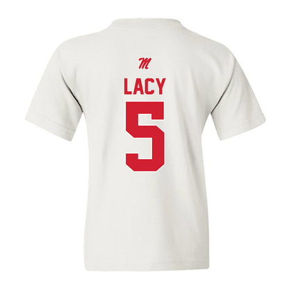 Ole Miss - NCAA Football : Kewan Lacy - Youth T-Shirt-1