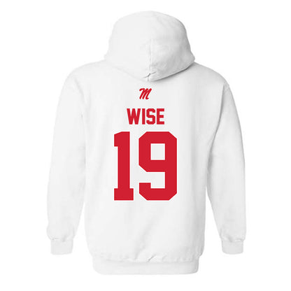 Ole Miss - NCAA Football : Rees Wise - Classic Shersey Hooded Sweatshirt-1