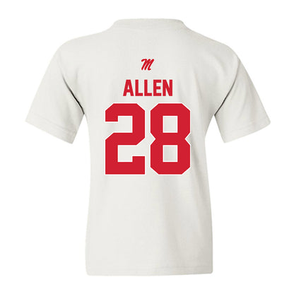 Ole Miss - NCAA Baseball : Noah Allen - Youth T-Shirt-1