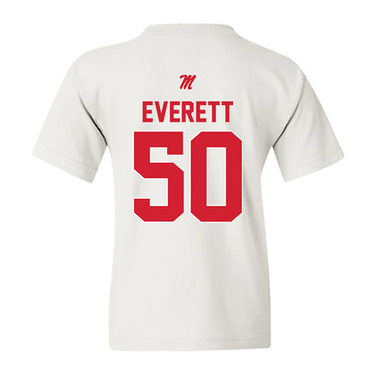 Ole Miss - NCAA Football : Troy Everett - Classic Shersey Youth T-Shirt-1