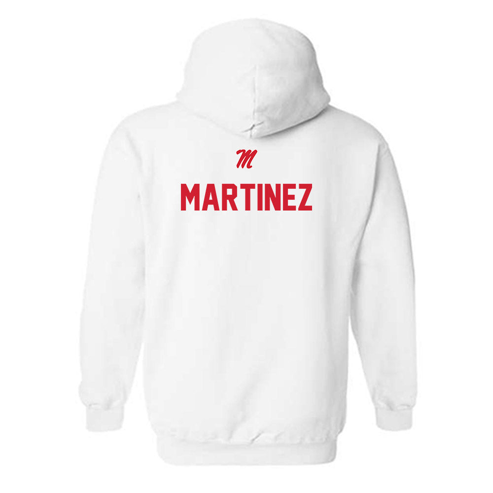 Ole Miss - NCAA Women's Track & Field : Madison Martinez - Classic Shersey Hooded Sweatshirt-1