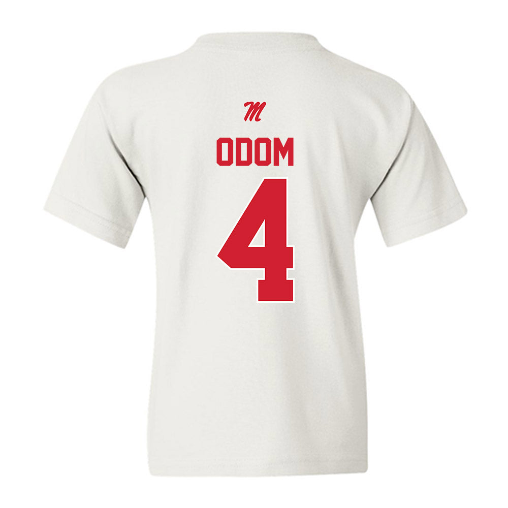 Ole Miss - NCAA Baseball : Leo Odom - Youth T-Shirt-1