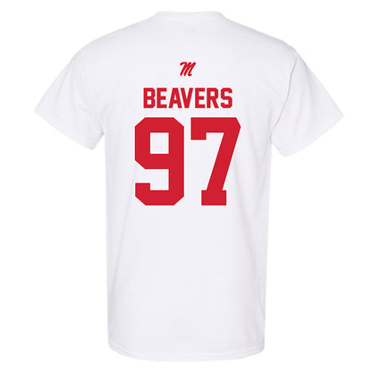 Ole Miss - NCAA Football : Kamron Beavers - Classic Shersey T-Shirt-1