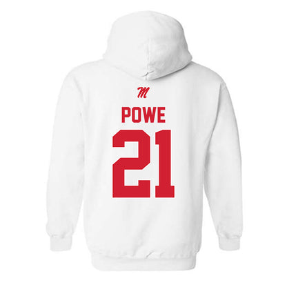 Ole Miss - NCAA Women's Basketball : Debreasha Powe - Classic Shersey Hooded Sweatshirt-1