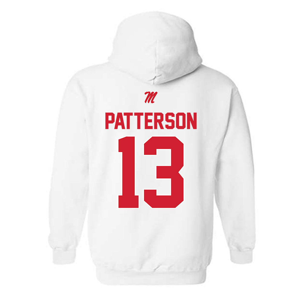 Ole Miss - NCAA Football : Jack Patterson - Classic Shersey Hooded Sweatshirt-1
