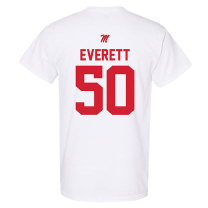 Ole Miss - NCAA Football : Troy Everett - Classic Shersey T-Shirt-1