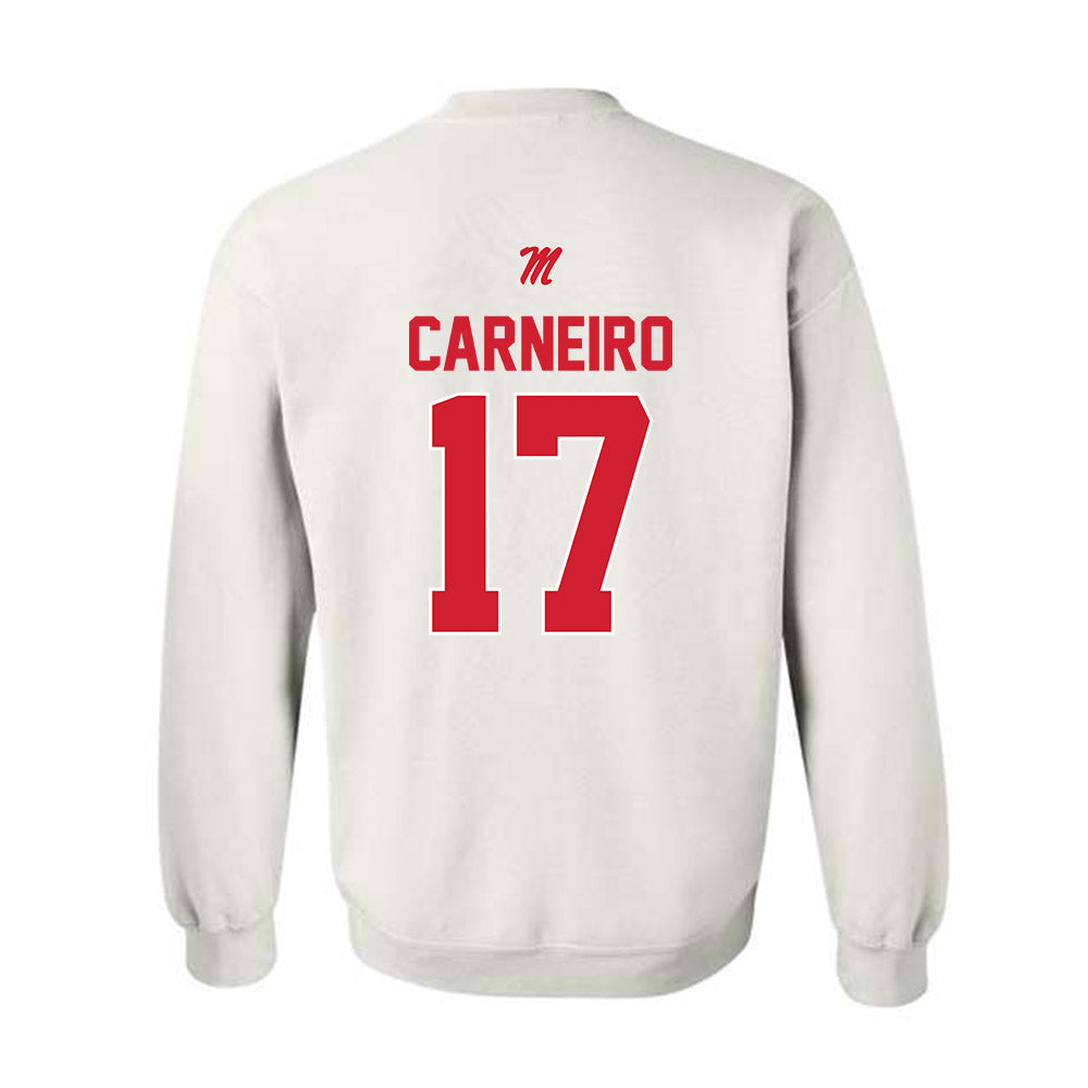 Ole Miss - NCAA Football : Lucas Carneiro - Crewneck Sweatshirt-1