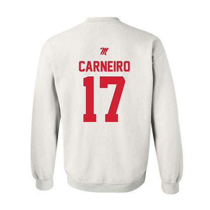 Ole Miss - NCAA Football : Lucas Carneiro - Crewneck Sweatshirt-1