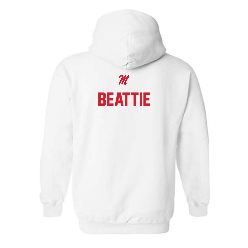 Ole Miss - NCAA Women's Track & Field : Lily Beattie - Hooded Sweatshirt-1