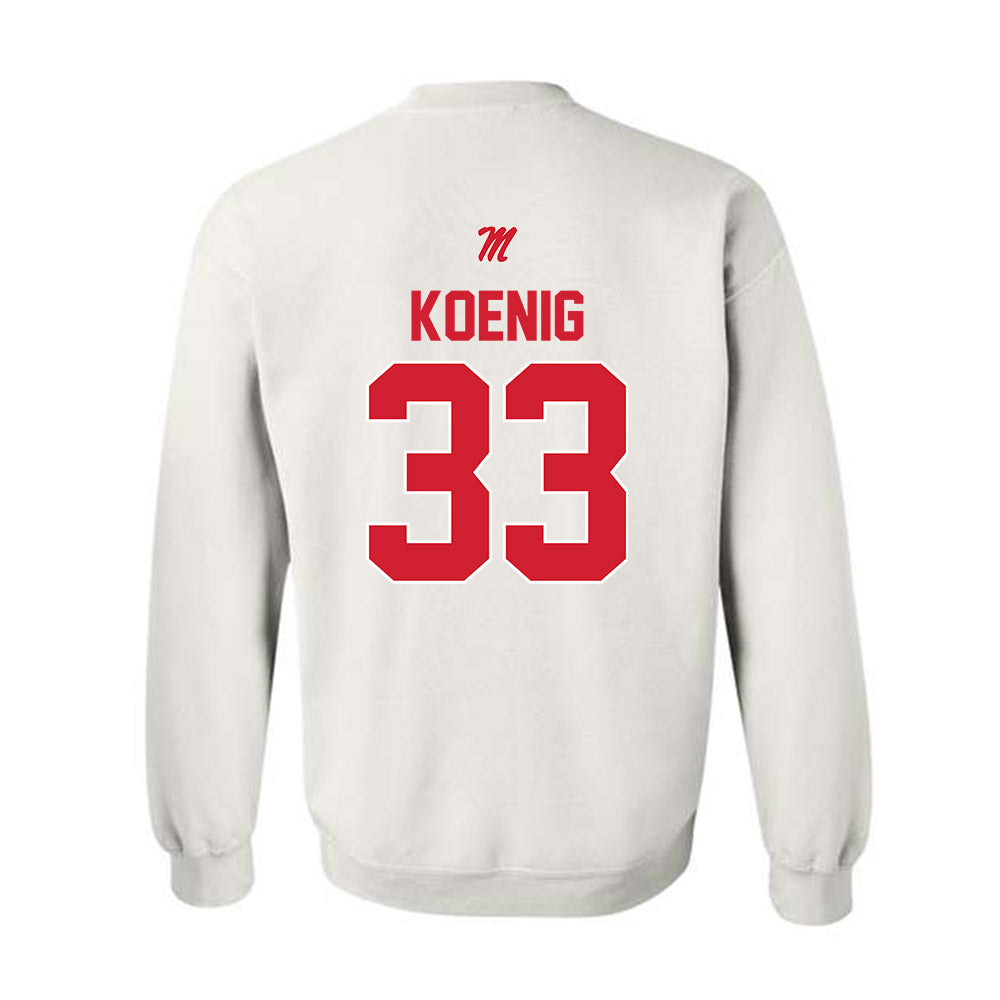 Ole Miss - NCAA Baseball : Landon Koenig - Crewneck Sweatshirt-1