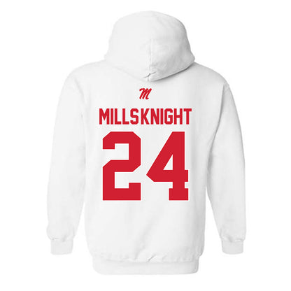 Ole Miss - NCAA Football : Shekai Mills-Knight - Hooded Sweatshirt-1