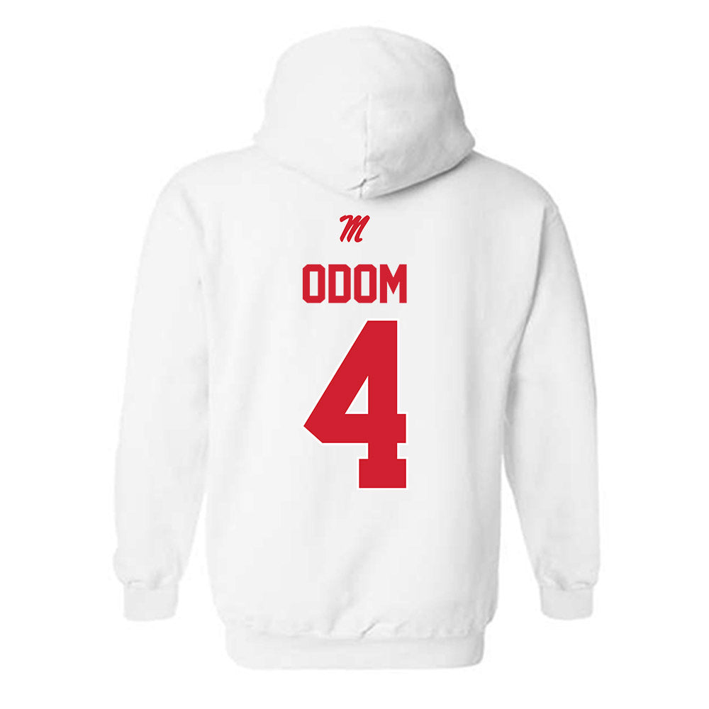Ole Miss - NCAA Baseball : Leo Odom - Hooded Sweatshirt-1