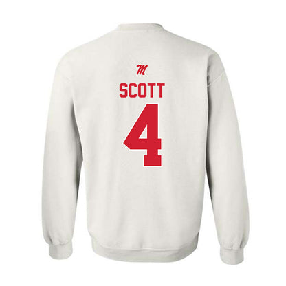 Ole Miss - NCAA Men's Basketball : James Scott - Classic Shersey Crewneck Sweatshirt-1