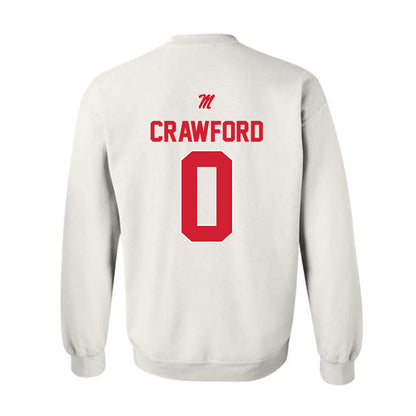 Ole Miss - NCAA Football : Jalyn Crawford - Classic Shersey Crewneck Sweatshirt-1