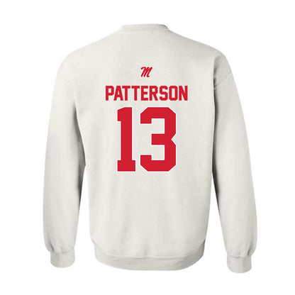 Ole Miss - NCAA Football : Jack Patterson - Classic Shersey Crewneck Sweatshirt-1
