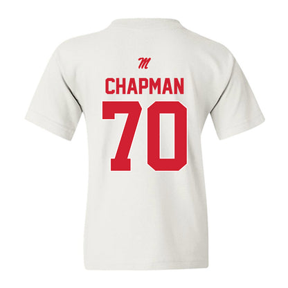 Ole Miss - NCAA Football : Jalan Chapman - Classic Shersey Youth T-Shirt-1