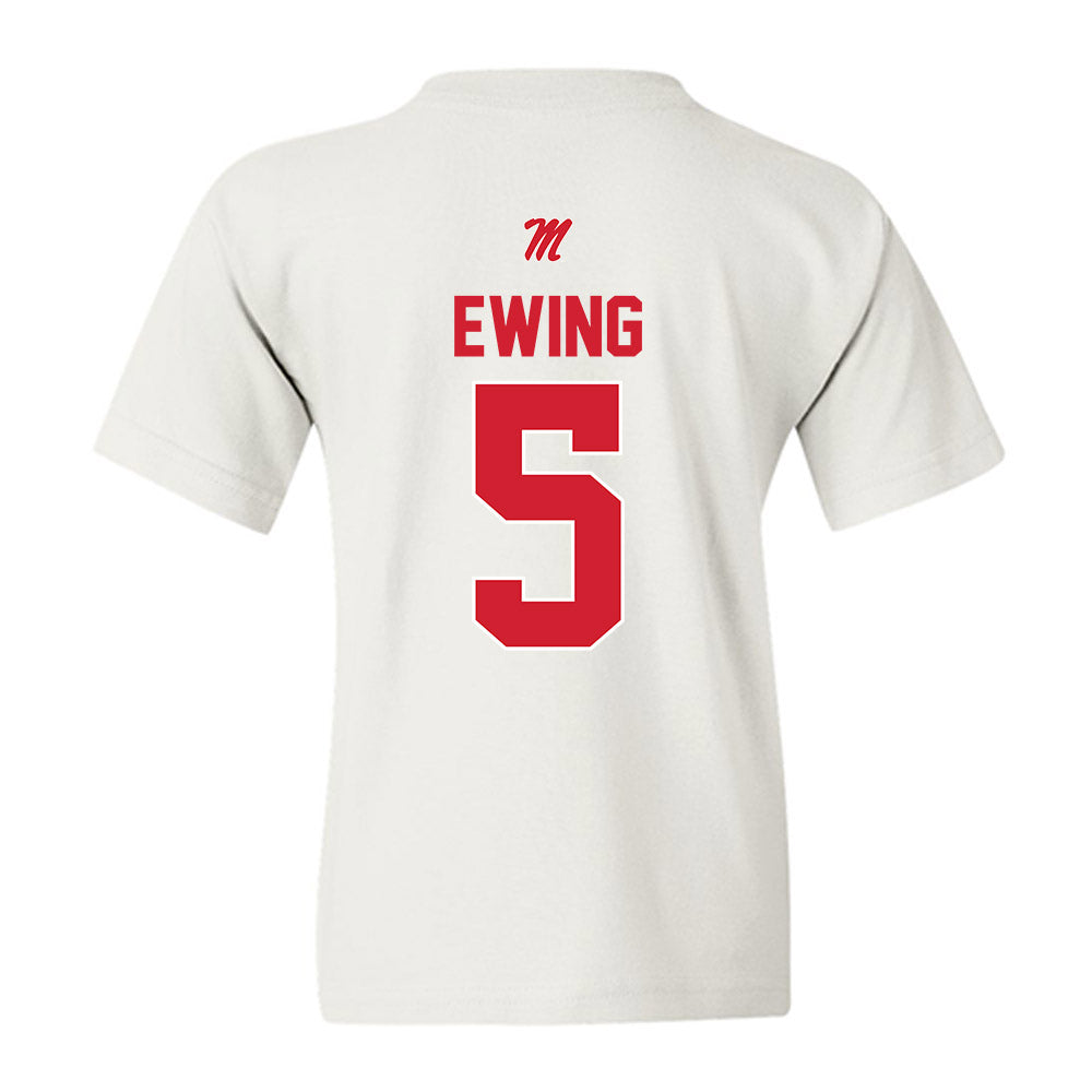 Ole Miss - NCAA Women's Soccer : Evie Ewing - Youth T-Shirt-1