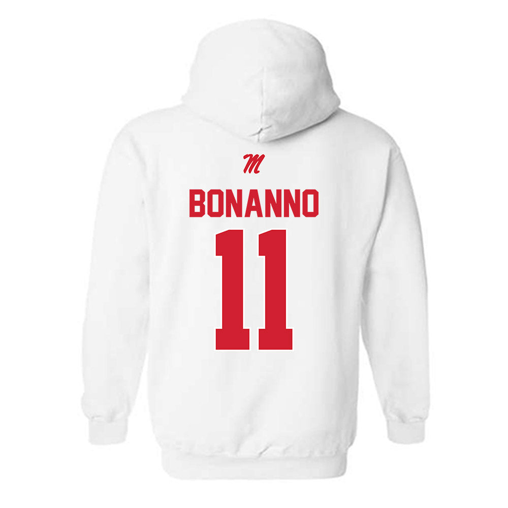 Ole Miss - NCAA Women's Volleyball : Bella Bonanno - Hooded Sweatshirt-1