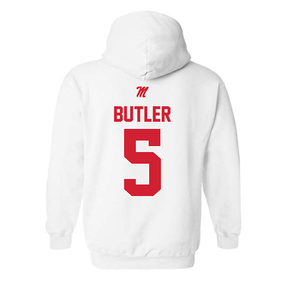 Ole Miss - NCAA Women's Volleyball : Rileigh Butler - Classic Shersey Hooded Sweatshirt-1
