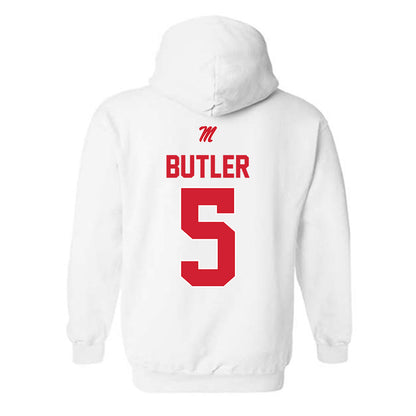 Ole Miss - NCAA Women's Volleyball : Rileigh Butler - Classic Shersey Hooded Sweatshirt-1