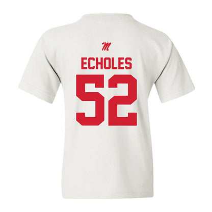 Ole Miss - NCAA Football : William Echoles - Youth T-Shirt-1