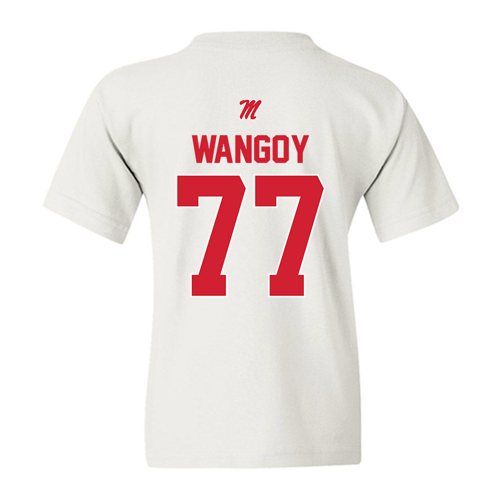 Ole Miss - NCAA Football : Enoch Wangoy - Classic Shersey Youth T-Shirt-1