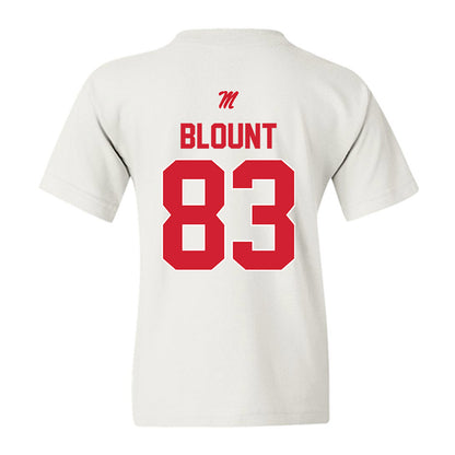 Ole Miss - NCAA Football : Levi Blount - Youth T-Shirt-1