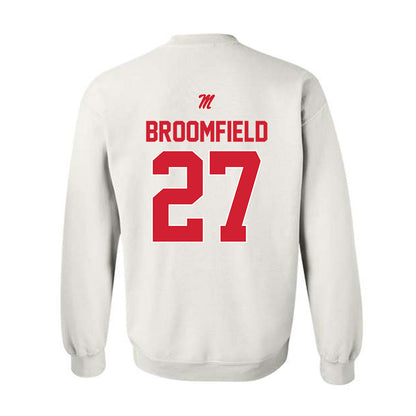 Ole Miss - NCAA Football : Patrick Broomfield - Classic Shersey Crewneck Sweatshirt-1