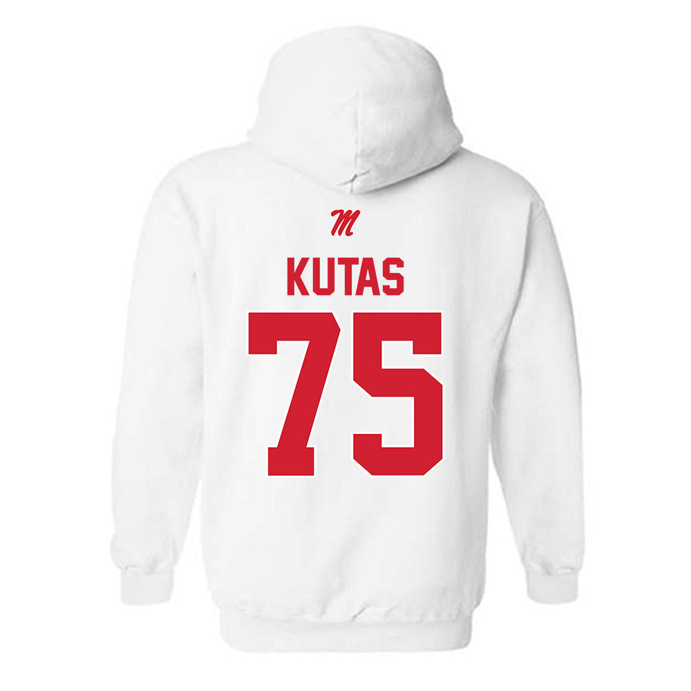 Ole Miss - NCAA Football : Patrick Kutas - Hooded Sweatshirt-1
