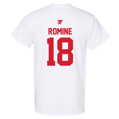 Ole Miss - NCAA Baseball : Luke Romine - Classic Shersey T-Shirt-1