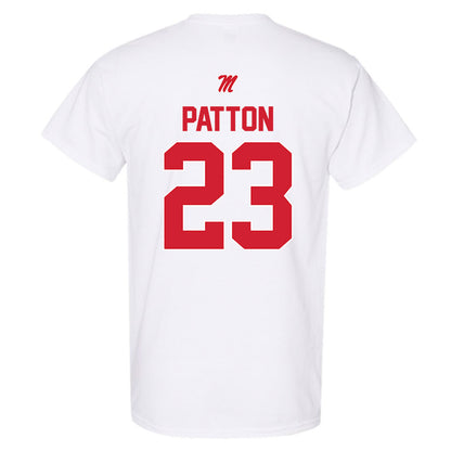 Ole Miss - NCAA Men's Basketball : Daniel Patton - Classic Shersey T-Shirt-1