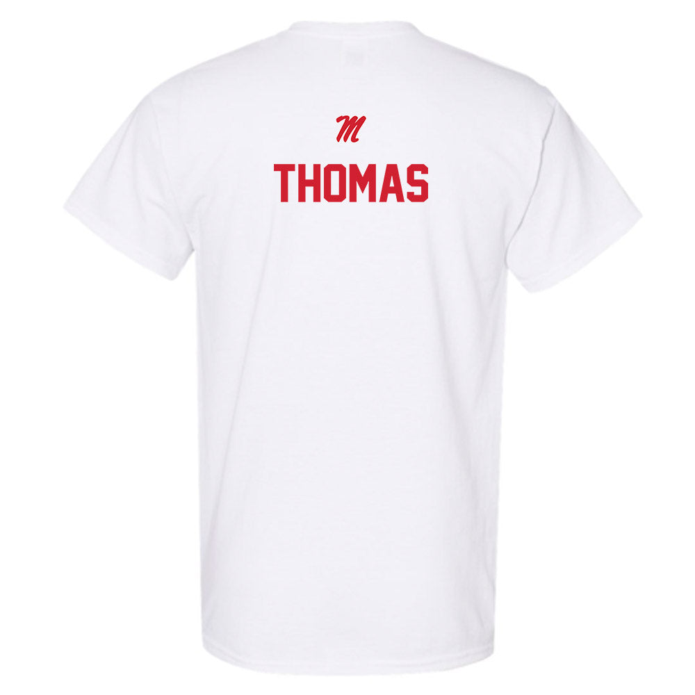 Ole Miss - NCAA Football : Keaton Thomas - Classic Shersey T-Shirt-1