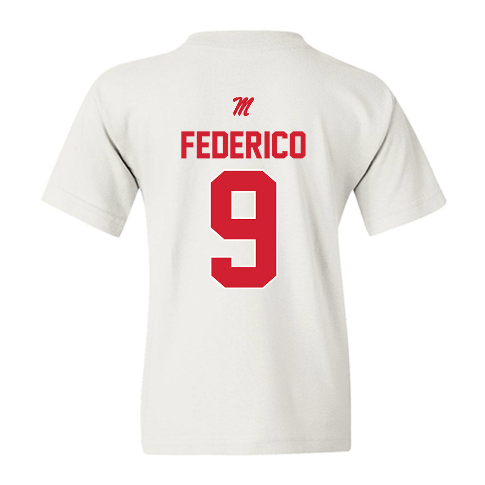 Ole Miss - NCAA Baseball : Hayden Federico - Youth T-Shirt-1