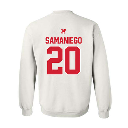 Ole Miss - NCAA Women's Volleyball : Vivianna Samaniego - Crewneck Sweatshirt-1