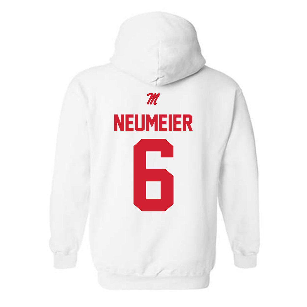 Ole Miss - NCAA Women's Soccer : Samantha Neumeier - Classic Shersey Hooded Sweatshirt-1