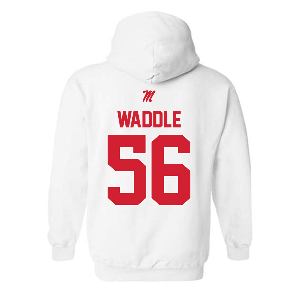 Ole Miss - NCAA Football : Mason Waddle - Hooded Sweatshirt-1