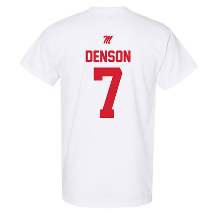 Ole Miss - NCAA Football : Sharif Denson - Classic Shersey T-Shirt-1
