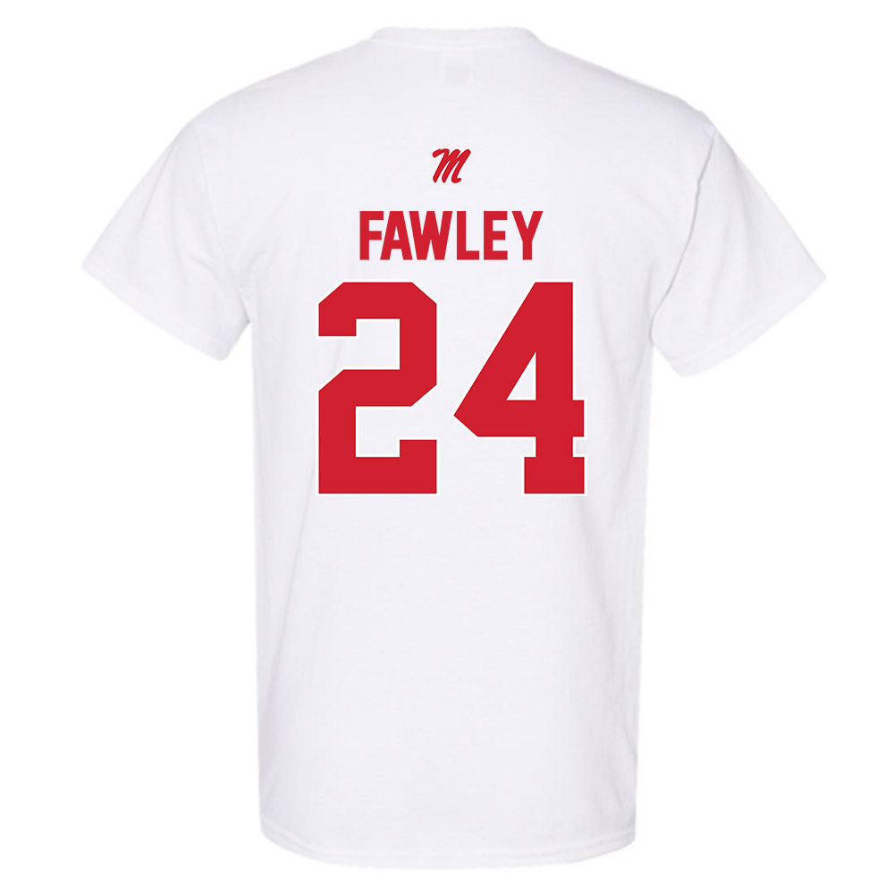 Ole Miss - NCAA Baseball : Austin Fawley - T-Shirt-1