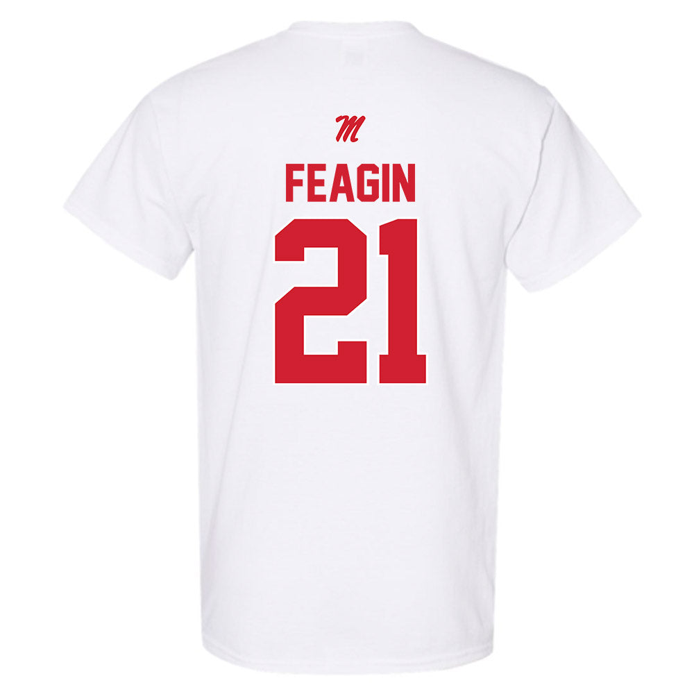 Ole Miss - NCAA Football : Tavoy Feagin - T-Shirt-1