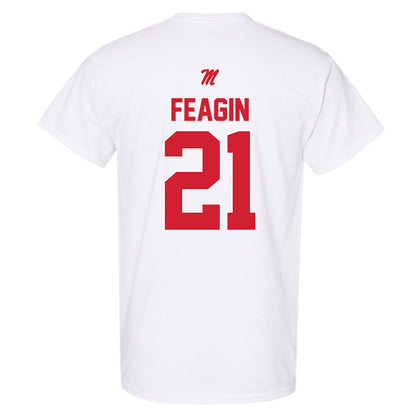 Ole Miss - NCAA Football : Tavoy Feagin - T-Shirt-1