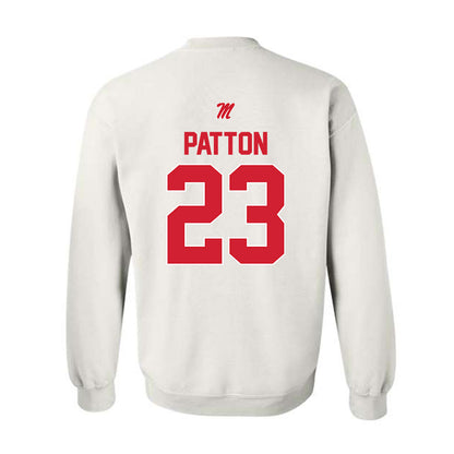 Ole Miss - NCAA Men's Basketball : Daniel Patton - Classic Shersey Crewneck Sweatshirt-1
