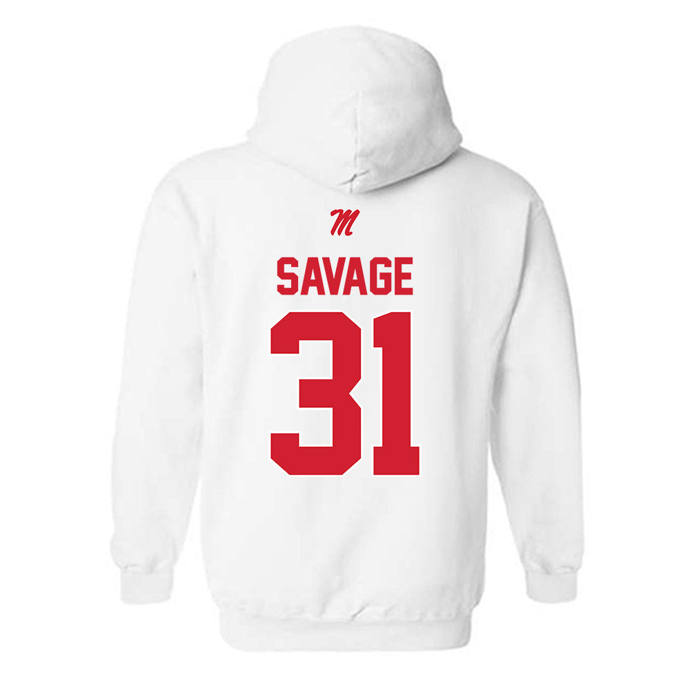 Ole Miss - NCAA Softball : Jada Savage - Classic Shersey Hooded Sweatshirt-1