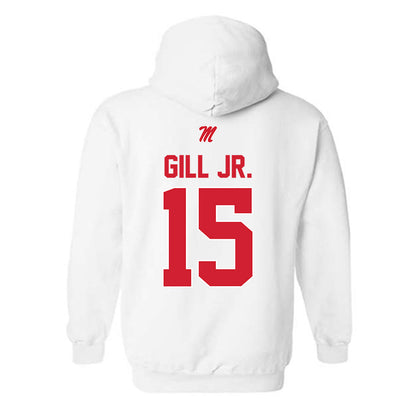 Ole Miss - NCAA Football : Darrell Gill Jr. - Classic Shersey Hooded Sweatshirt-1