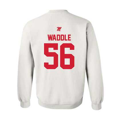 Ole Miss - NCAA Football : Mason Waddle - Crewneck Sweatshirt-1