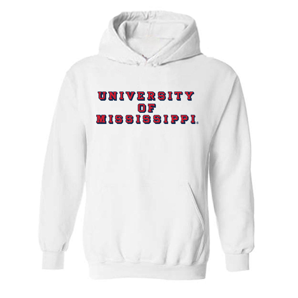 Ole Miss - NCAA Football : Peter Mcstravick - Classic Shersey Hooded Sweatshirt-0