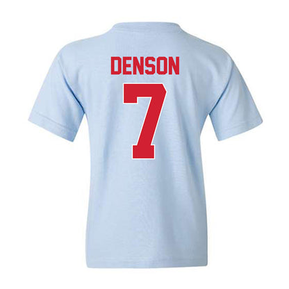 Ole Miss - NCAA Football : Sharif Denson - Classic Shersey Youth T-Shirt-1