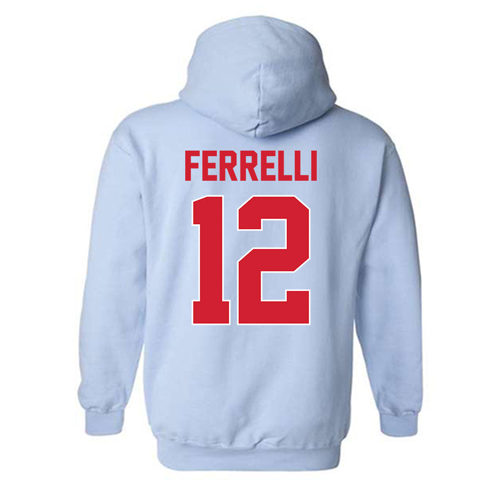 Ole Miss - NCAA Football : Luke Ferrelli - Classic Shersey Hooded Sweatshirt-1