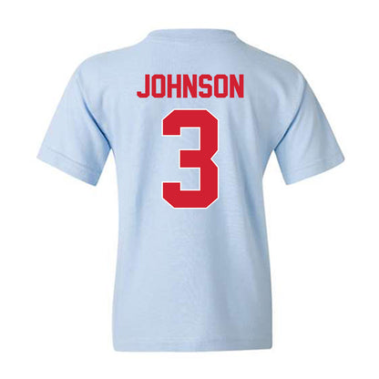 Ole Miss - NCAA Men's Basketball : Koren Johnson - Classic Shersey Youth T-Shirt-1