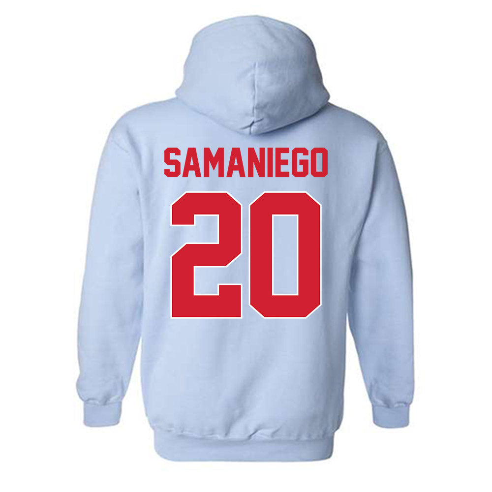 Ole Miss - NCAA Women's Volleyball : Vivianna Samaniego - Hooded Sweatshirt-1